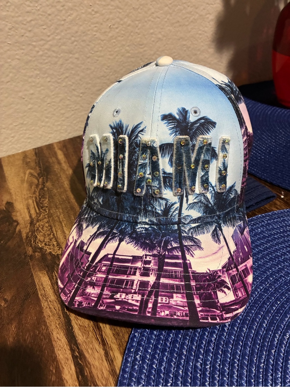 Robin Ruth Miami snapback cap
